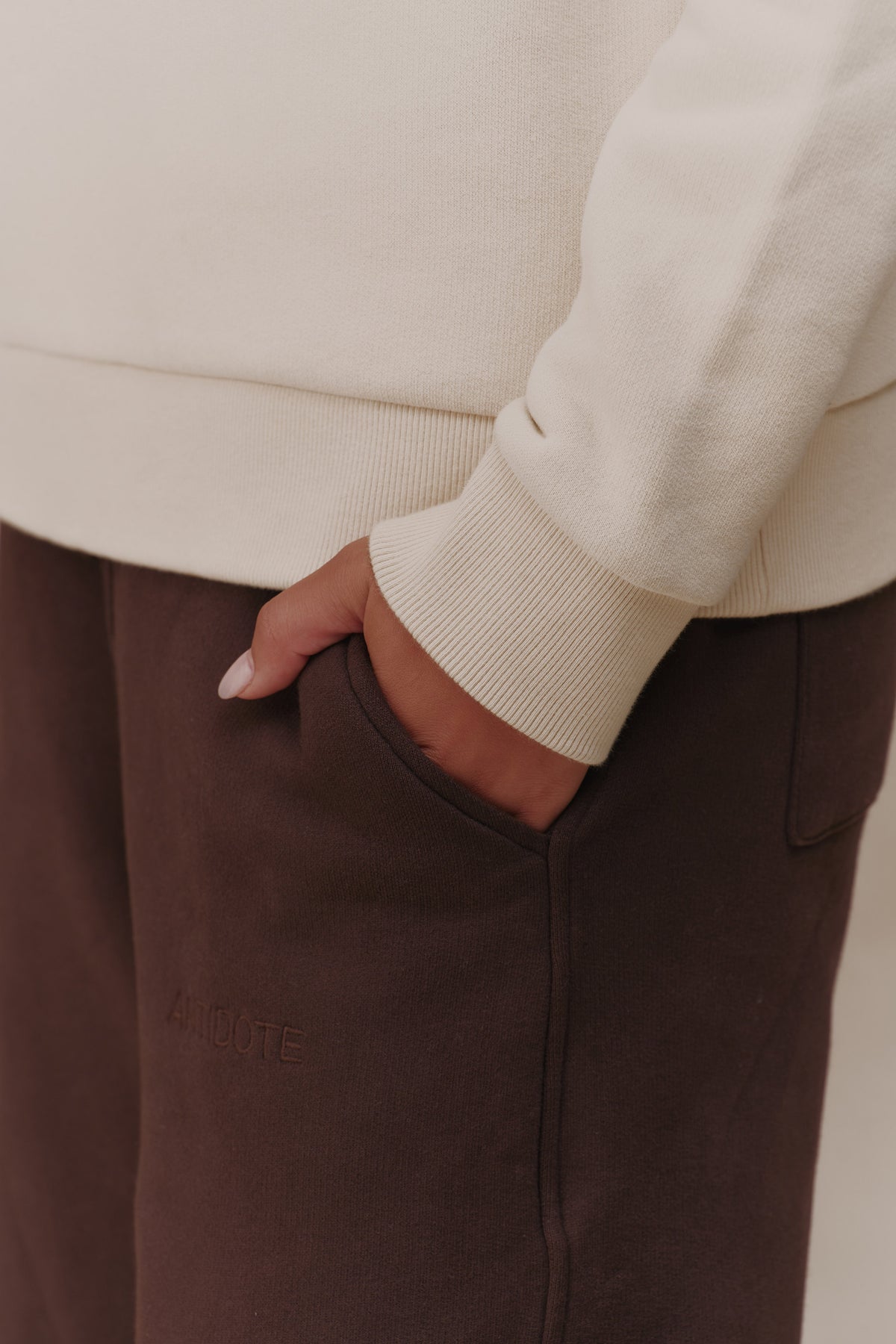 Ribbed cuff on the Revive Sweatshirt
